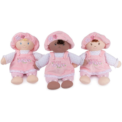 GUND My First Dolly Stuffed Plush Doll, 12" Stuffed Animal, Blonde, 30.48 cm