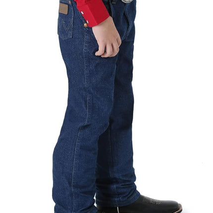 Wrangler Boys' 13MWZ Cowboy Cut Original Fit Jean, Prewashed Indigo, 7