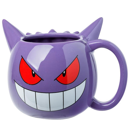 Silver Buffalo Pokemon Ceramic 3D Sculpted Mug Fea