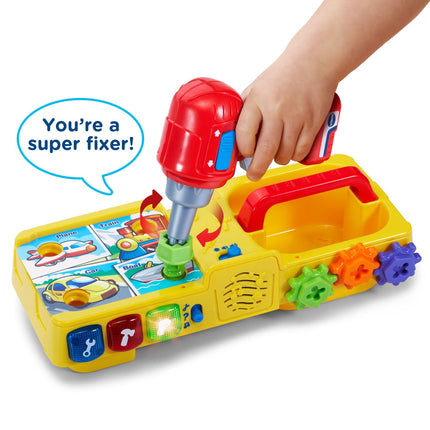 Caja de herramientas de taladro y aprendizaje VTech