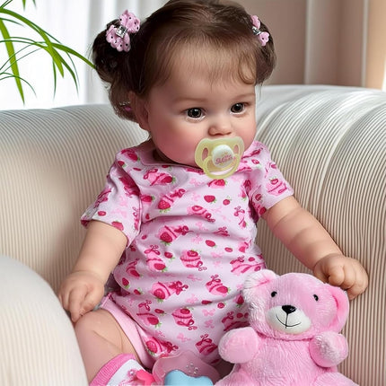 JIZHI Lifelike Reborn Baby Dolls - 20-Inch Real Ba