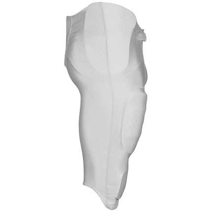 Pantalon de football intégré CHAMPRO Bootleg 2 pour garçon avec coussinets intégrés, blanc