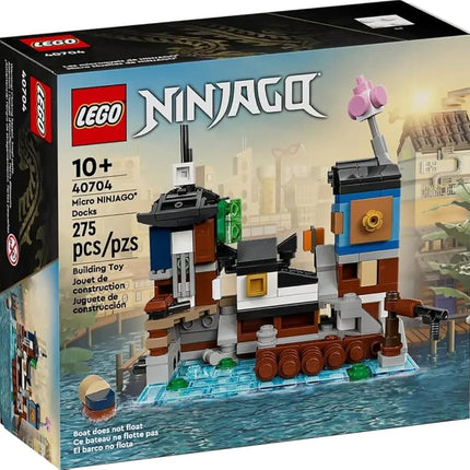 LEGO NINJAGO 40704 Micro Docks Building Set: Minia
