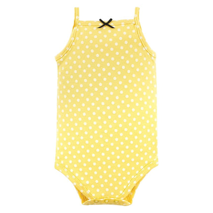 Cache-couches sans manches en coton pour bébés unisexes Hudson Baby, Daisy, 3-6 mois