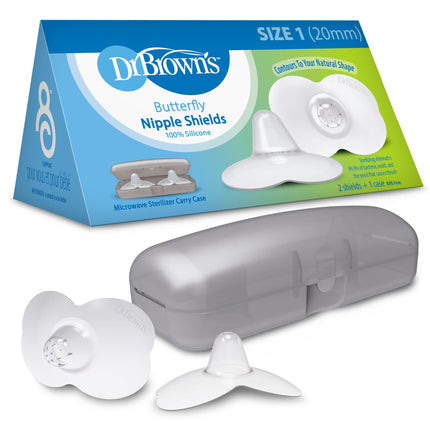 Dr. Brown's Butterfly Breastfeeding Nipple Shields