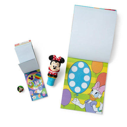 Melissa & Doug Sticker Wow!� Disney Minnie Mouse Bundle: 24-Page Activity Book, Refillable Sticker Stamper, Mini Pad, 500 Stickers, Arts and Crafts for Kids Ages 3+