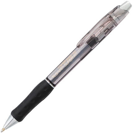 Pentel RSVP Super RT, Stylo-bille, (1,0 mm) Trait moyen, Encre noire, Paquet de 3 - BX480BP3A