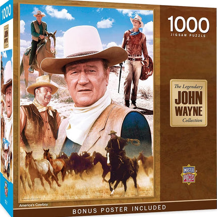 MasterPieces John Wayne America's Cowboy 1000 Piec