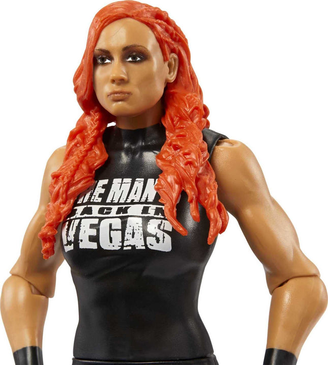 Mattel WWE Becky "The Man" Lynch Figura de acción básica, coleccionable articulado de 6 pulgadas para mayores de 6 años