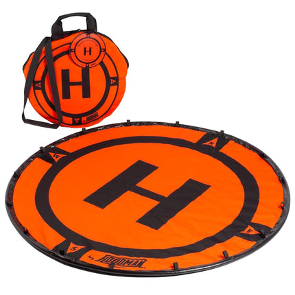 Hoodman Drone Launch Pad, 3 Ft Diameter, Orange, A