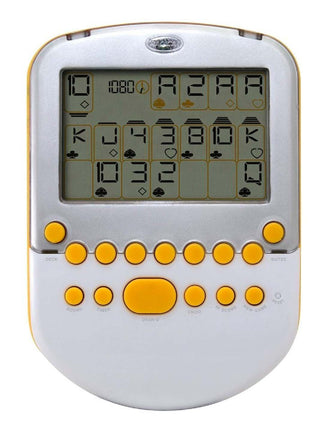 Radica Big Screen Solitaire - White/ Silver with Y