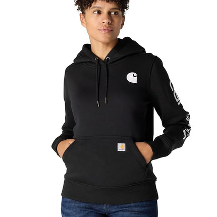 Carhartt Women's Relaxed Fit Midweight Logo Sleeve