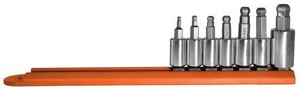 Mayhew Tools 16023 Metric Ball Hex Socket Bit Set,