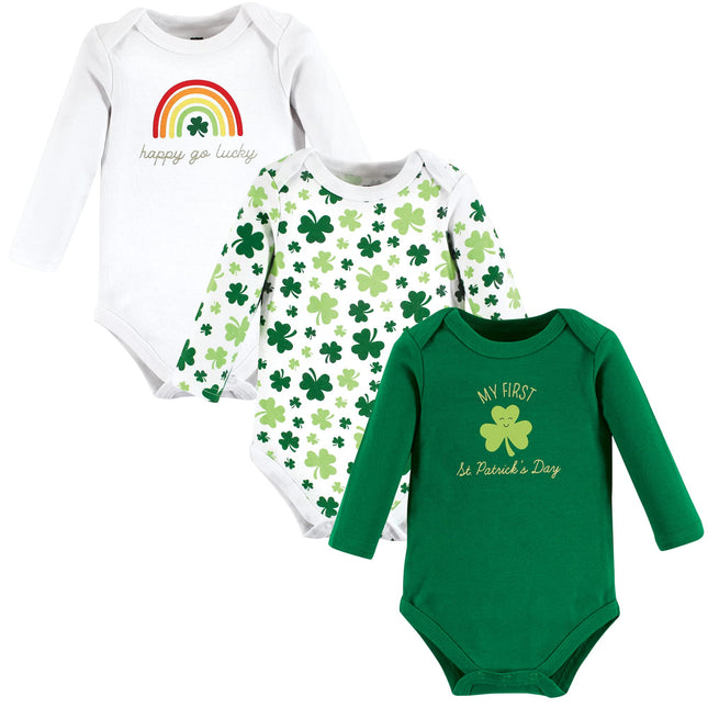 Hudson Baby Baby Girls Cotton Long-sleeve Bodysuit