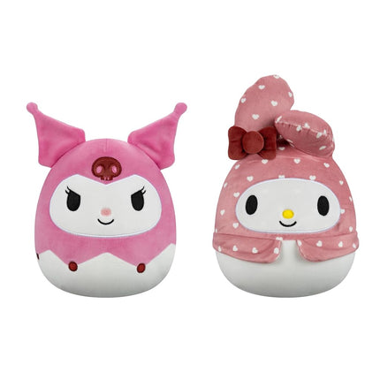 Squishmallows Original Sanrio 8in Kuromi + 8in My Melody � Official Jazwares Valentine Plush 2-Pack