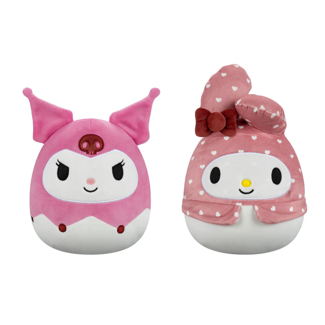 Squishmallows Original Sanrio 8in Kuromi + 8in My 