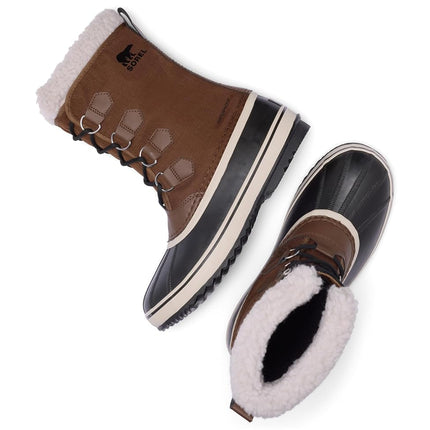Sorel 1964 PAC Nylon WP Boots, Waterproof Design, Detachable Inner Boot, Vulcanised Rubber Shell, Herringbone Tread, Seam-Sealed Construction - Men's