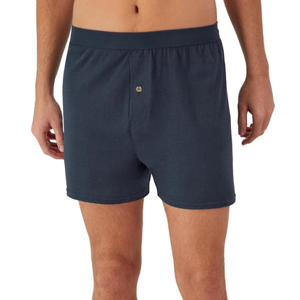 Hanes Men's Hanes Men's Knit Boxers, 6 Pack Boxer Shorts, Assorted - Pack, L UK