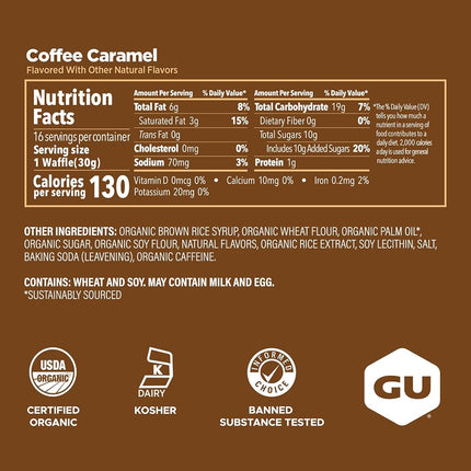 GU Energy - Stroopwafel - Caramel Coffee (with caffeine)
