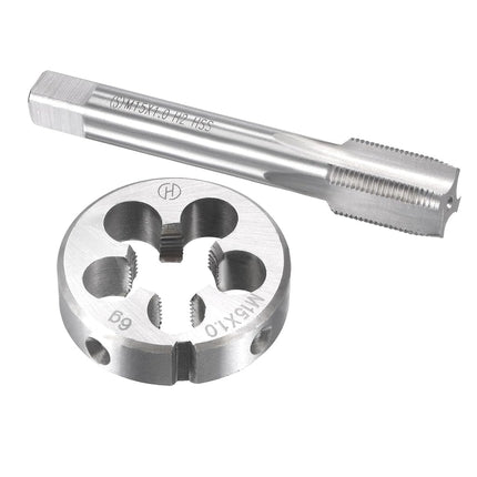 uxcell M15 x 1mm Metric Tap and Die Set, Machine T