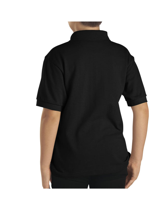 Dickies Boys 8-20 Short Sleeve Pique Polo, Heather Gray, 18-20