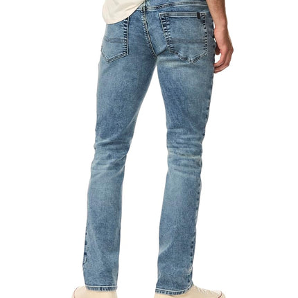 Buffalo David Bitton Men's Slim Ash Jeans, Sanded Wash, 32W x 34L