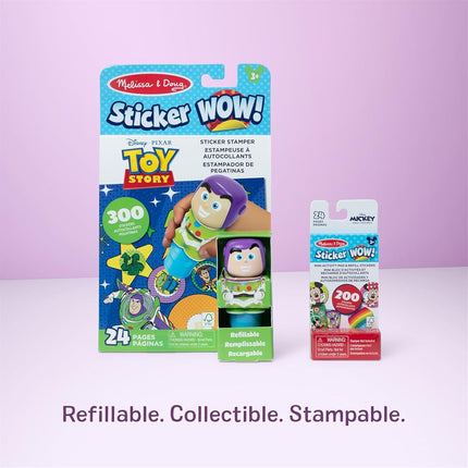 Melissa & Doug Sticker Wow! Buzz Lightyear Bundle