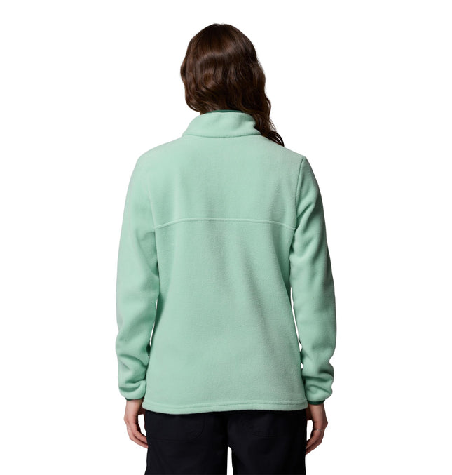 Polaire demi-zippée Columbia Benton Springs 2 pour femme, polaire, New Mint/Rain Forest, S