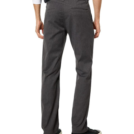 Volcom Men's Frickin Modern Fit Stretch Chino Pant, Charcoal Heather 1, 30W x 34L