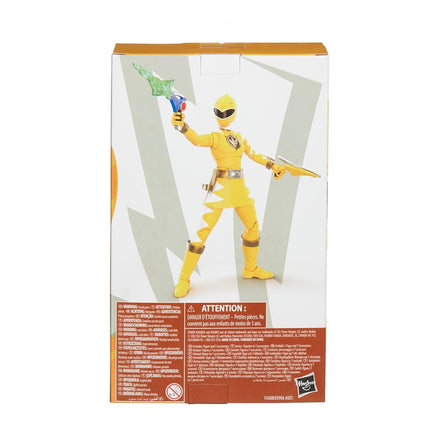 Figura de acción de los Power Rangers Lightning Collection | Ranger amarillo de Dino Thunder
