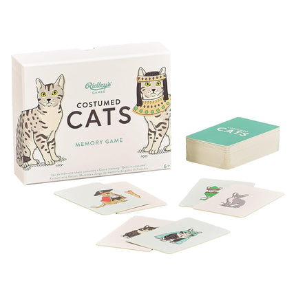 Ridley's Costumed Cats Memory Card Game
