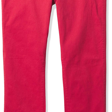 The Children's Place Boys' Skinny Chino Pants, Red