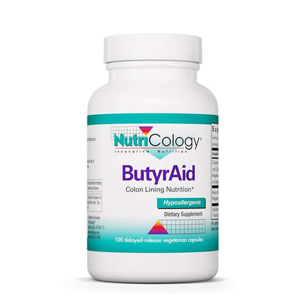 Nutricology Butyraid, Tablets, 100-Count