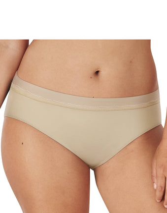 Bali Womens One Smooth U Microfiber Bikini, Almond