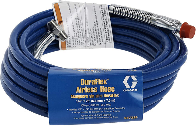 GRACO 247339 DuraFlex Hose, Blue, 25 '