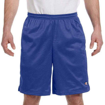 Champion Men's Long Mesh Short With Pockets