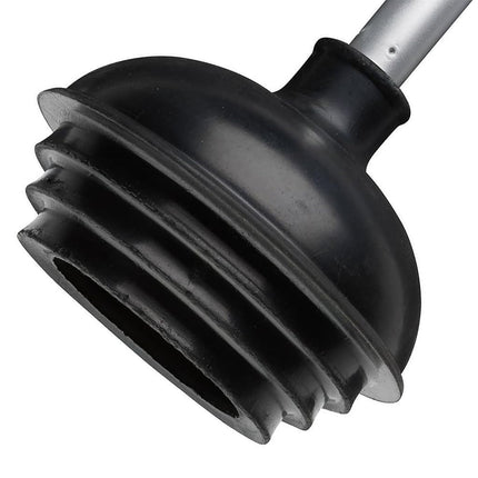 NEIKO 60170A Toilet Plungers | Dual Pack | Patented All-Angle Design | Heavy Duty | Aluminum Handle | Residential, Commercial, and Industrial Building Sanitation Use,Black