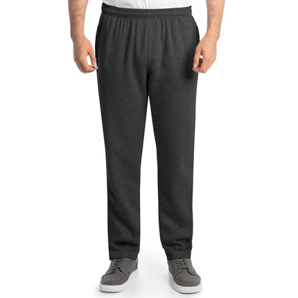 Fruit of the Loom Men's Eversoft Fleece Open Botto