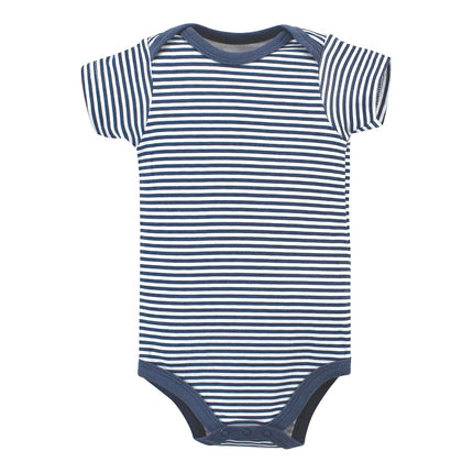 Hudson Baby Unisex Baby Cotton Bodysuits, Little Explorer, 12-18 Months