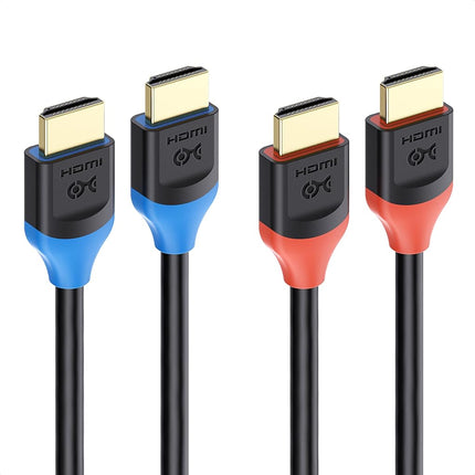 Cable Matters [Ultra High Speed HDMI Certified] 2-Pack 48Gbps 8K HDMI Cable 9.8 ft / 3m with 8K@60Hz, 4K@240Hz and HDR Support for PS5, Xbox Series X/S, RTX3080/3090, RX 6800/6900, Apple TV, and More