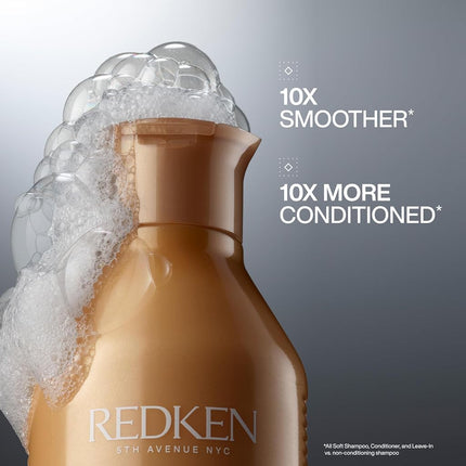Redken All Soft Shampoo-NP for Unisex 33.8 oz Shampoo