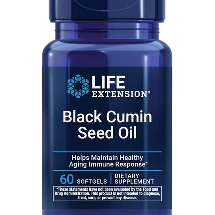 Life Extension Black Cumin Seed Oil, 60 softgels
