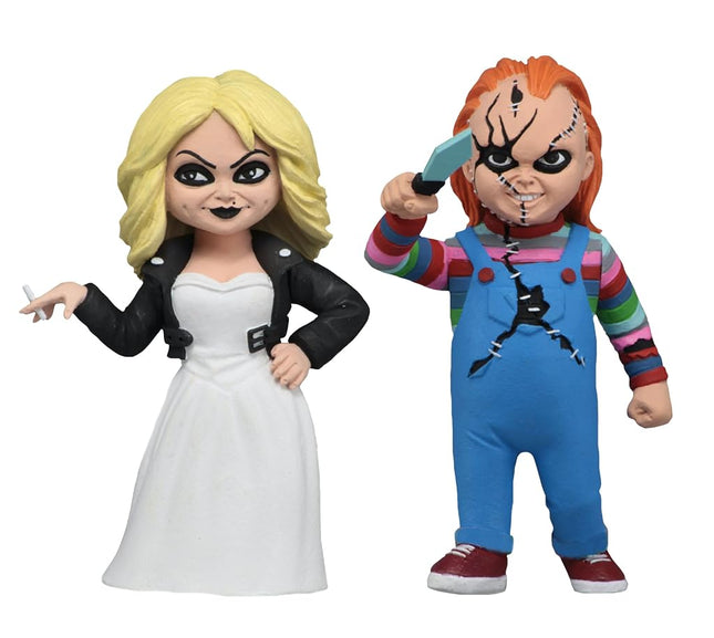 NECA Toony Terrors Bride of Chucky 2 Pack 6 Action Figure, 0634482397435