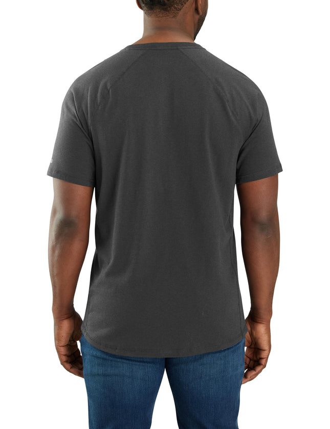 Carhartt Force Men's Loose Fit Midweight Short Sleeve Pocket T-Shirt Yellow (Lemongrass), S, Lemon Grass, S