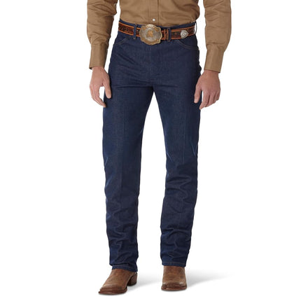 Wrangler Jean Original para Hombre Corte Vaquero 13MWZ, Índigo Rígido, 36W x 34L