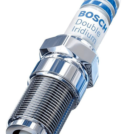 Bosch Automotive 96322-PK Double Iridium Spark Plug, Up to 4X Longer Life (Pack of 4) Ford, Licoln, Mercury and More