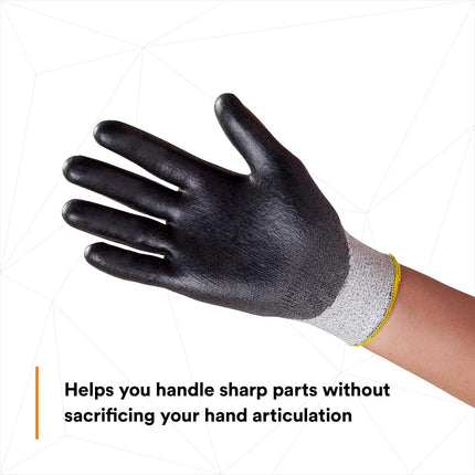 3M Comfort Grip Gloves - Cut Resistant CGXL-CR, Nitrile Coated, Size XL, 72 Pair/Case