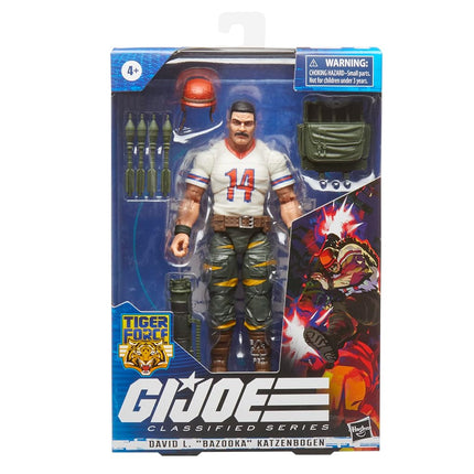 G.I. JOE Classified 6 Inch Action Figure | Tiger Force Bazooka Katzenbogen
