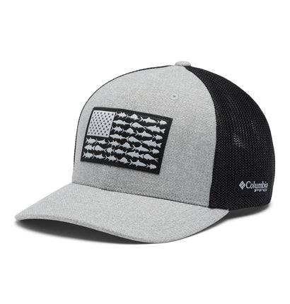 Columbia Unisex PFG Fish Flag Mesh Ball Cap-High C
