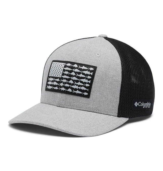 Columbia Unisex PFG Fish Flag Mesh Ball Cap-High C